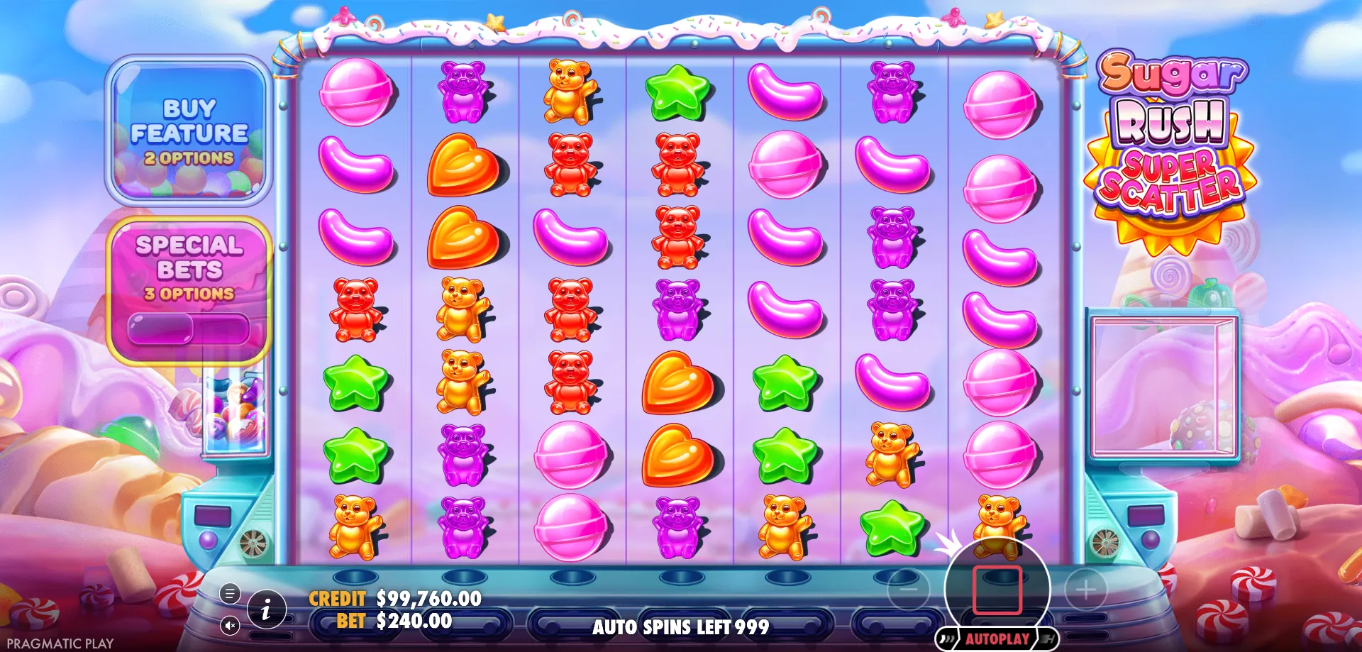 Martingala — sugar rush super scatter